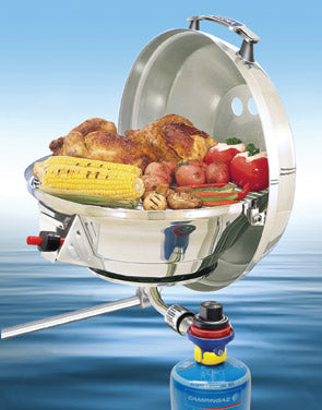 Stove and Gas grill combination, ''Marine Kettle 2'', SS by Lalizas