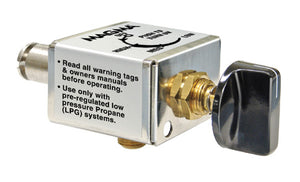 Low pressure control valves for onboard system (onboard propane or CampinGas butane) by Lalizas