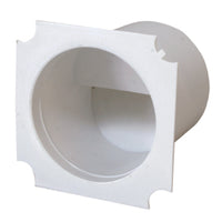 Connector ''EVO'', 91.5x91.5x66mm, white by Lalizas