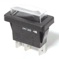 Switch panel key, MON-OFF, 12V/24V by Lalizas
