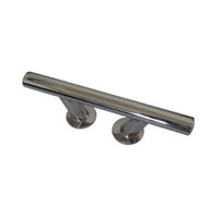 Inox knob for door, L 205mm, H 55mm, M6 by Lalizas