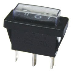 Switch key, ON-OFF-ON, 12V/24V by Lalizas