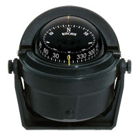 Compass Voyager B-81, w/,bracket mount,black by Lalizas