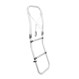 Aluminium, folding ladder for inflatable boats, 3 steps, 240x1020mm by Lalizas