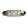 Bulb 12V, LED, T11 39mm, cool white - 2x4 LEDs 360o by Lalizas