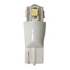 Bulb 12V, LED, T10, cool white - 4SMDs+1LED by Lalizas