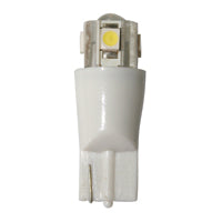 Bulb 12V, LED, T10, cool white - 4SMDs+1LED by Lalizas