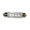Bulb 12V, LED, T11 41mm, cool white - 4 LEDs by Lalizas