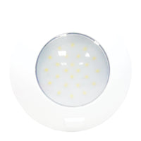 AquaLED Dome Light, round with switch, 4.8W, 12/24V by Lalizas