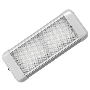 AquaLED  Dome Light rectangle with switch, 9.6W, 12/24V by Lalizas