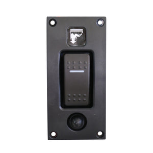 Electric Toilet Flush Switch, MON-OFF (2 Positions),3 Pins, 12V/24V by Lalizas