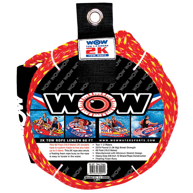 WOW Tow Rope 2K, Length 18,3m by Lalizas