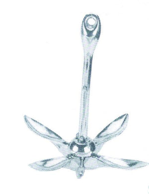 Folding anchor by Lalizas