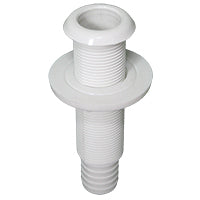 Thru-Hull Threaded with Standard Flange and Hose Barb by Lalizas