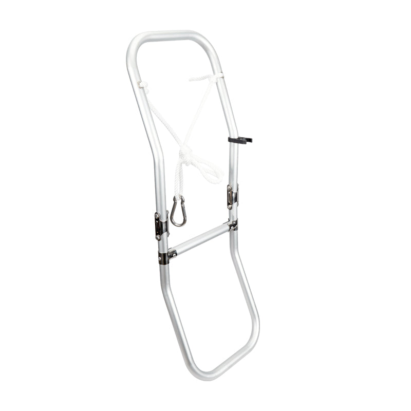 Aluminium, folding ladder for inflatable boats by Lalizas
