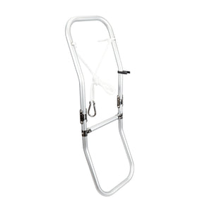 Aluminium, folding ladder for inflatable boats by Lalizas