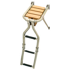Platform with ladder, Stainless Steel 316 by Lalizas