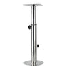 Seat base with fixed height, stainless steel by Lalizas