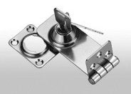 Locking hasp, L.77mm, w.30mm by Lalizas