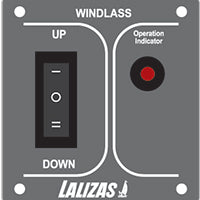 Panel mount windlass switch 2''x3'',5A by Lalizas
