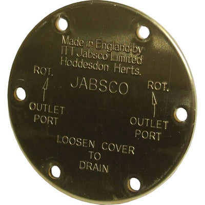 Jabsco 11830-0000 Pump End Cover Plate for 3/4
