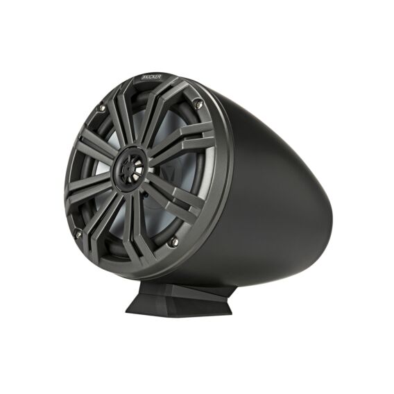 KMFC Marine 8" Flat Mount Coaxial Tower System - Black KA46KMFC8