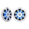 KM Marine 6.5" (165 mm) Coaxial Speaker System With LED Grills KA49KM604WL