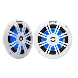 KM Marine 6.5" (165 mm) Coaxial Speaker System With LED Grills KA49KM604WL