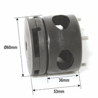Set of connector & rail support for fenderbaskets by Lalizas