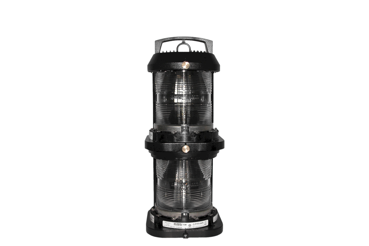 AquaSignal Series 70M Double Lens Stern Light without Bulb