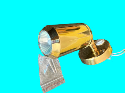 Spotlight reading light 12v with switch Chrome Plated Brass