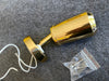 Spotlight reading light 12v with switch Chrome Plated Brass
