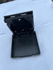 Boat Cup Can Holder Black folds up flat to store ~ 92mm square sprung to open