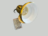 12V Interior Gold Coloured Spotlight with switch built in ~ 75mm diameter