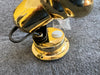 12V Interior Gold Coloured Spotlight with switch built in ~ 75mm diameter