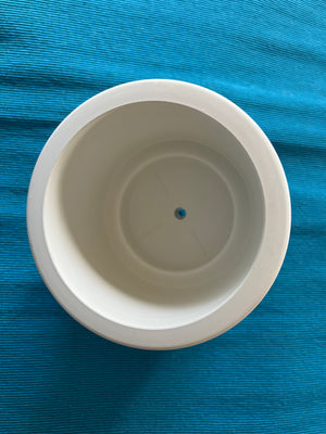 Boat Countersunk Cup * Can * Mug Holder white Nylon with water drain