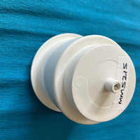 Boat Countersunk Cup * Can * Mug Holder white Nylon with water drain