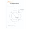 Mutlisteer Mounting Template for HP-27 HP-27-MT
