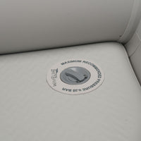 Waveline 2.7m Inflatable Dinghy Super Light with Airdeck Floor in Grey - 270 SA SU