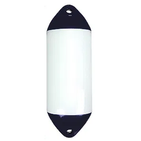 F2 Cylindrical Fender - White - 22cm x 61cm