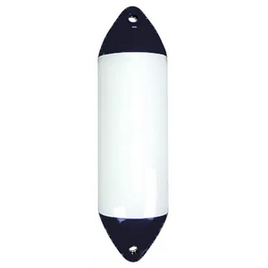 F3 Cylindrical Fender - White - 22cm x 75cm