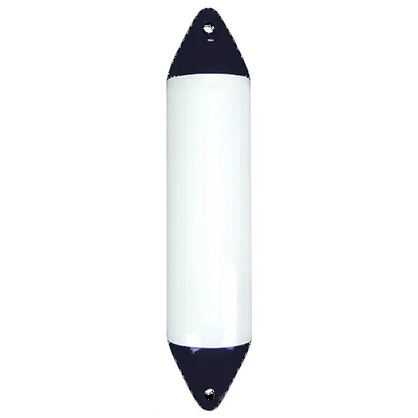 F4 Cylindrical Fender - White - 22cm x 104cm