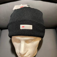 3M  Knitted Thinsulate Lined Ski Type Hat Black