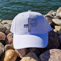 Pelle P White Flag logo baseball cap