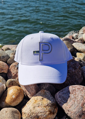 Pelle P White Flag logo baseball cap