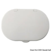 Oval neutral door white
