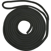 Waveline 12mm Pre-Spliced Dockline Black 10M WLPSDL12B10