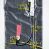 Clamcleat PT413-1 Tube assembly 1m long with end fittings.
