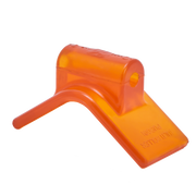 V bow stop, fits 3 inch bracket, 1/2 inch hole PUBG-01