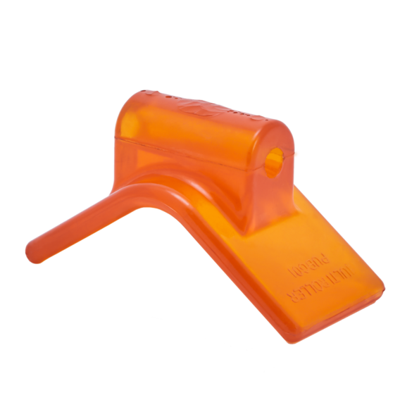 V bow stop, fits 3 inch bracket, 1/2 inch hole PUBG-01
